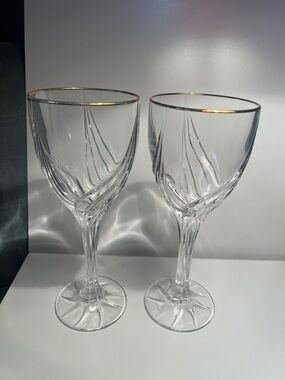 Lenox Debut Crystal Wine Glasses Set of 2